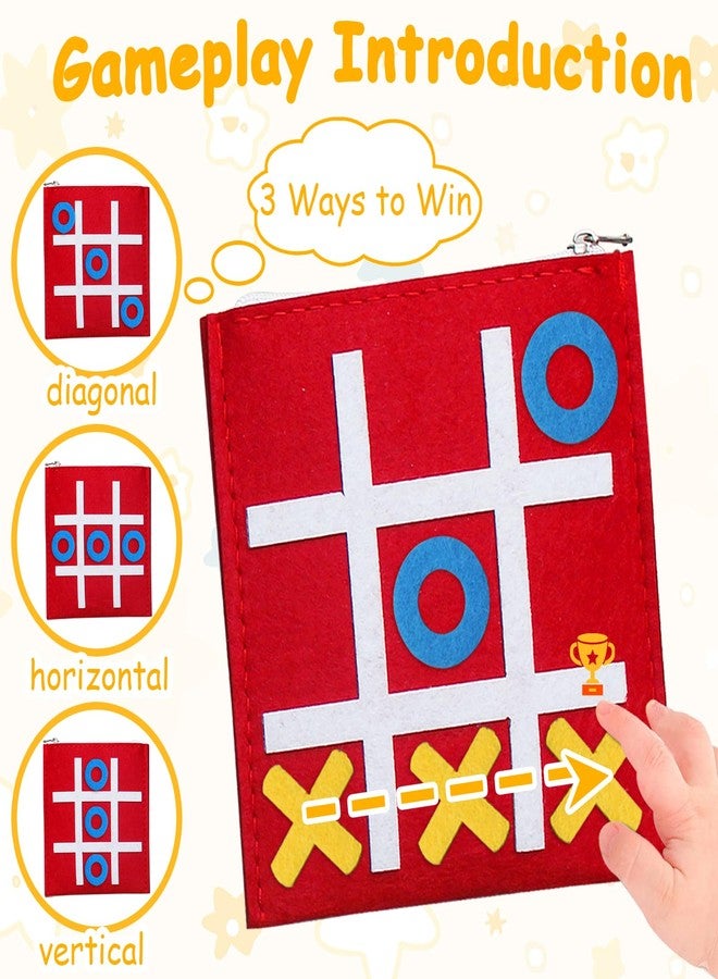 لعبة إكس أو (Tic Tac Toe) مكونة من 48 قطعة، لعبة لوحية صغيرة من الفوم للأطفال، ألعاب تعليمية كلاسيكية للعائلة، لعبة داخلية للحفلات، مناسبة لحفلات أعياد الميلاد، مقاس 5 بوصات × 5 بوصات. - Image 5